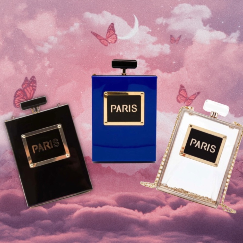 Perfume “Paris” Crossbody handbag